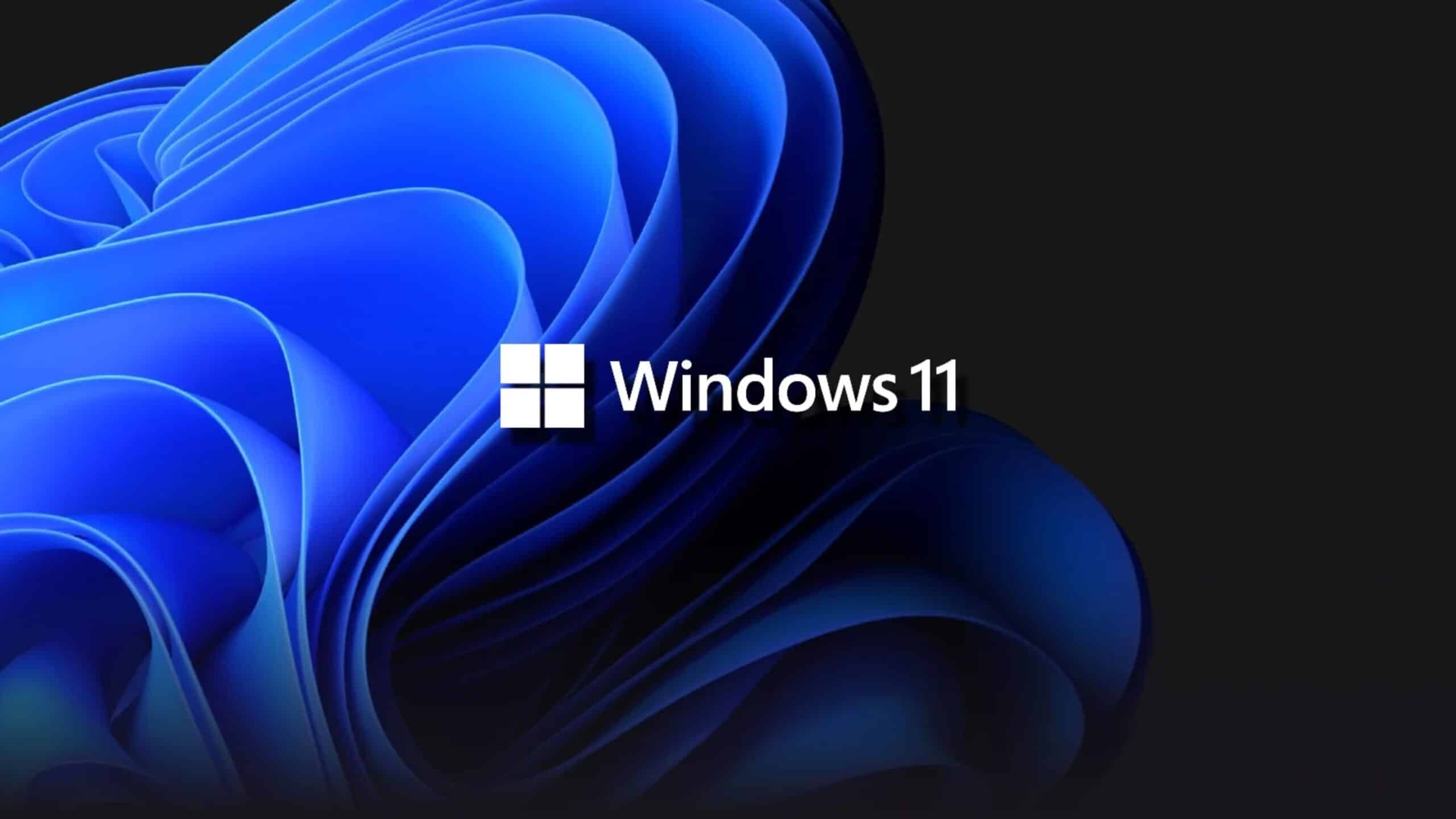 Imagem com a logomarca do Windows 11