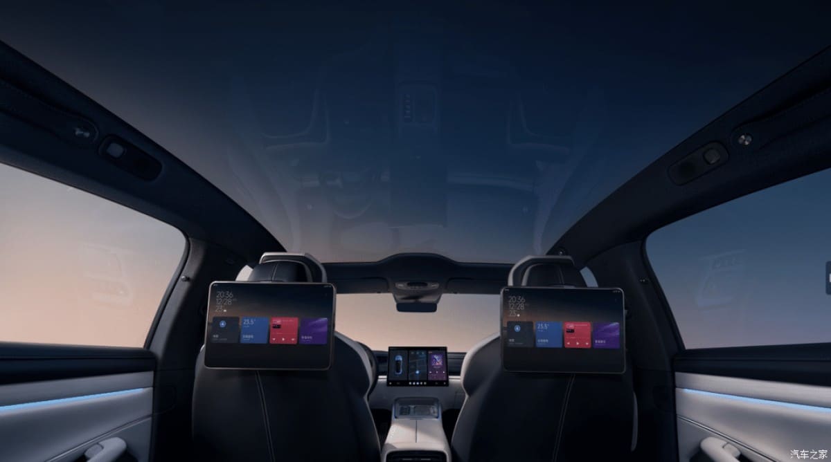 divulgadas imagens oficiais do interior do xiaomi su7 2 1