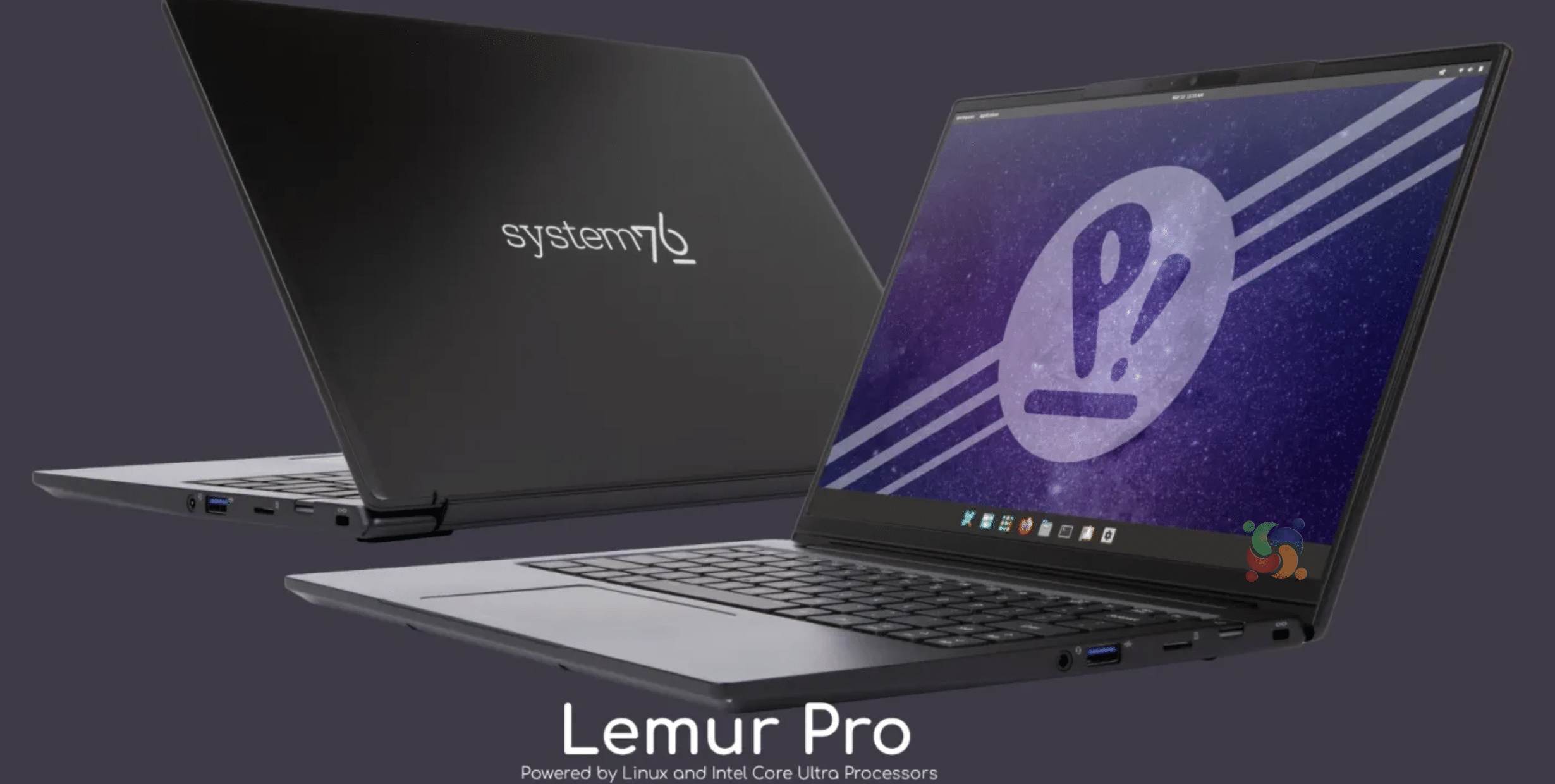 System76 lança laptop Lemur Pro Linux com processadores Intel Core Ultra