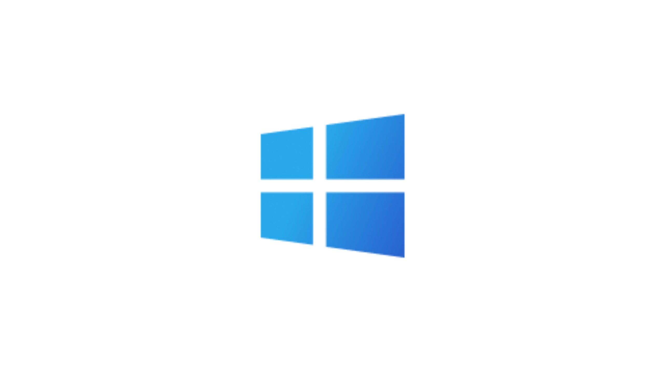 Imagem com logomarca do Windows com fundo branco
