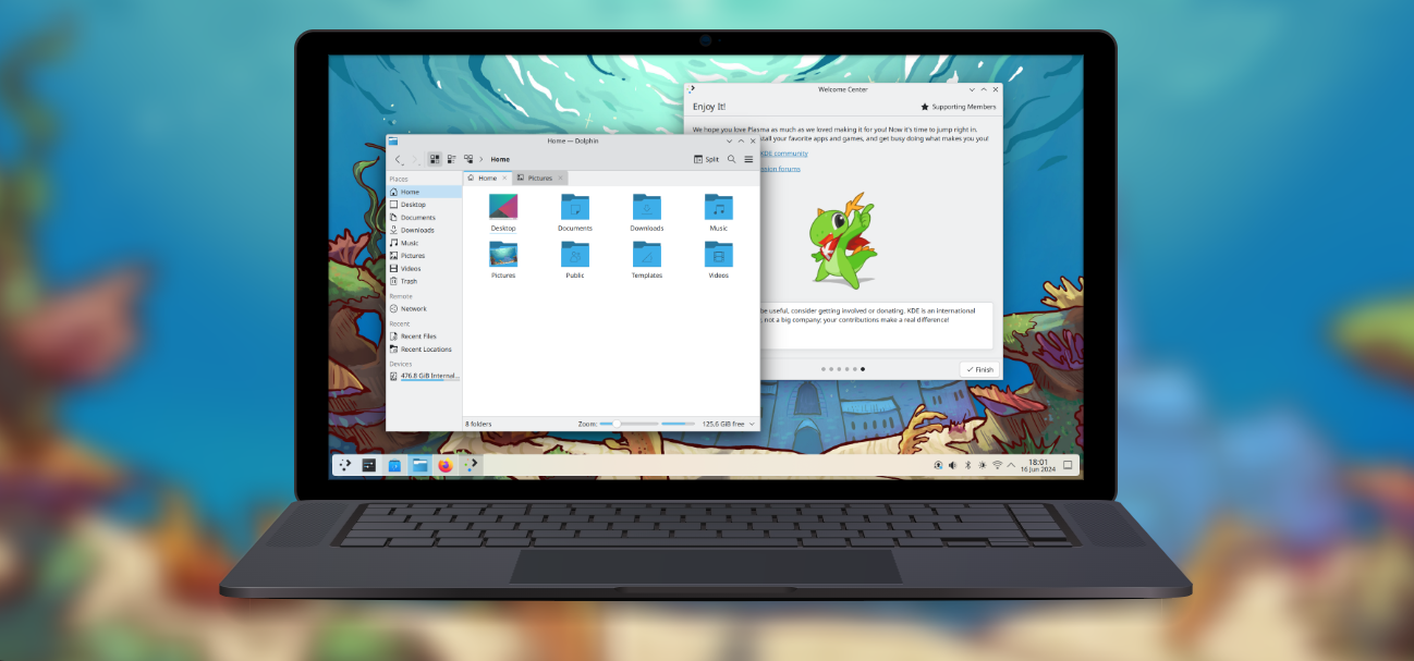 KDE Plasma 6.3.1 lançado oficialmente