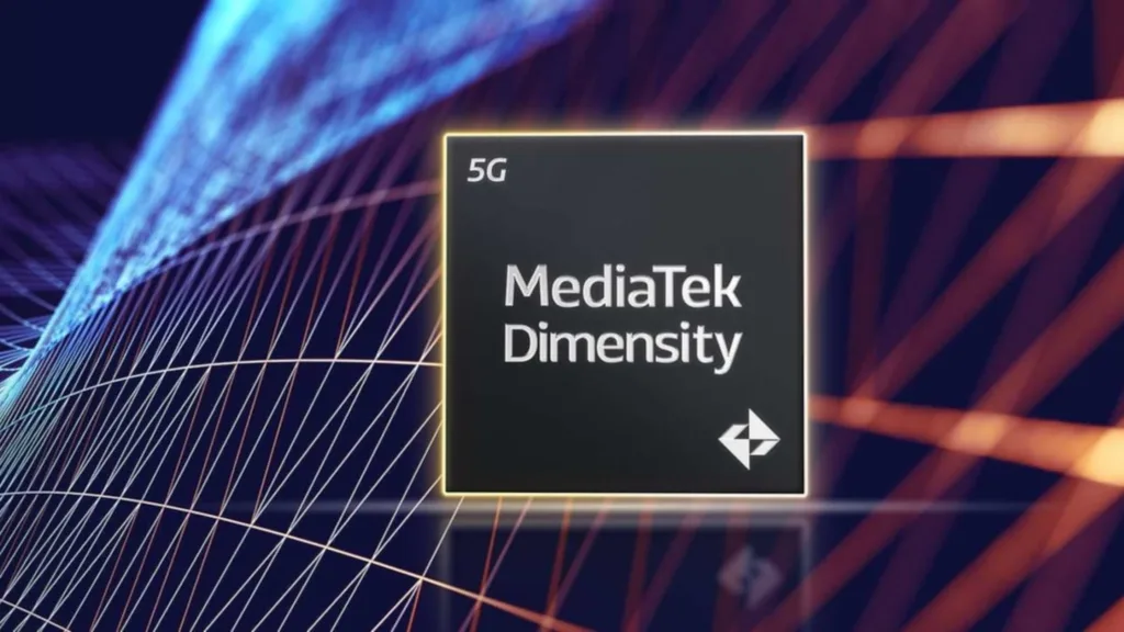 Imagem com chip Mediatek Dimensity