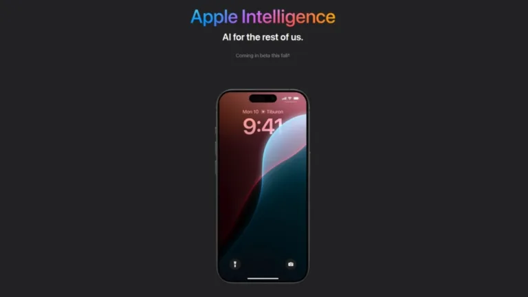 Imagem de iPhone com Apple Intelligence