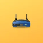 Imagem com a logomarca do Upnp com fundo amarelo