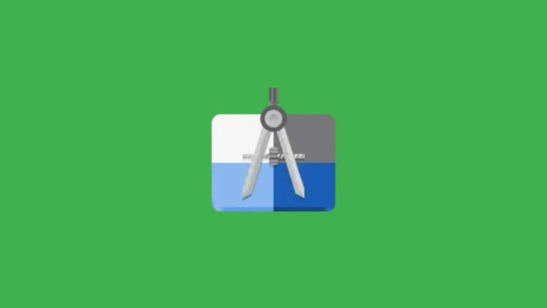 Imagem com a logomarca do App Icon Preview com fundo verde