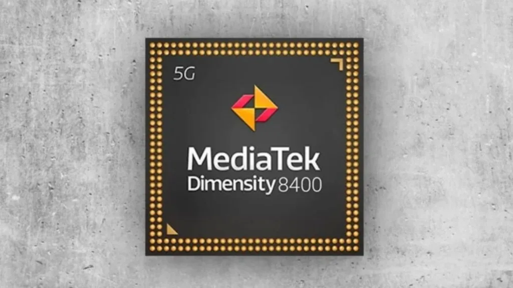 Imagem com o chi Mediatek Dimensity 84,,