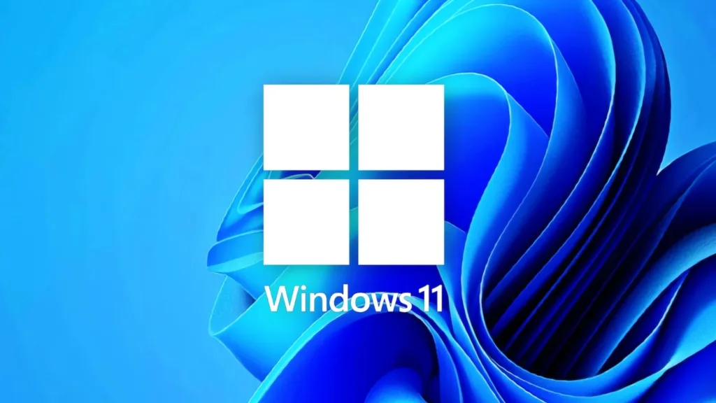 Imagem com a logomarca do Windows 11