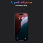 Imagem de iPhone com Apple Intelligence