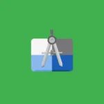 Imagem com a logomarca do App Icon Preview com fundo verde
