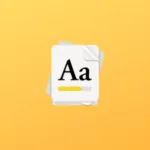 Imagem com logomarca do Embellish com fundo amarelo