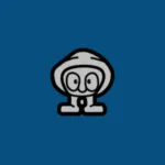 Imagem com a logomarca do Falabracman com fundo azul