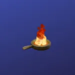 Imagem com a logomarca do Horry Curry com fundo azul