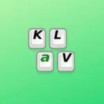 Imagem com a logomarca do KLavaro com fundo verde