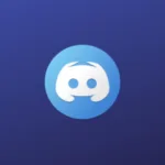 Imagem com a logomarca do Webcord com fundo azul