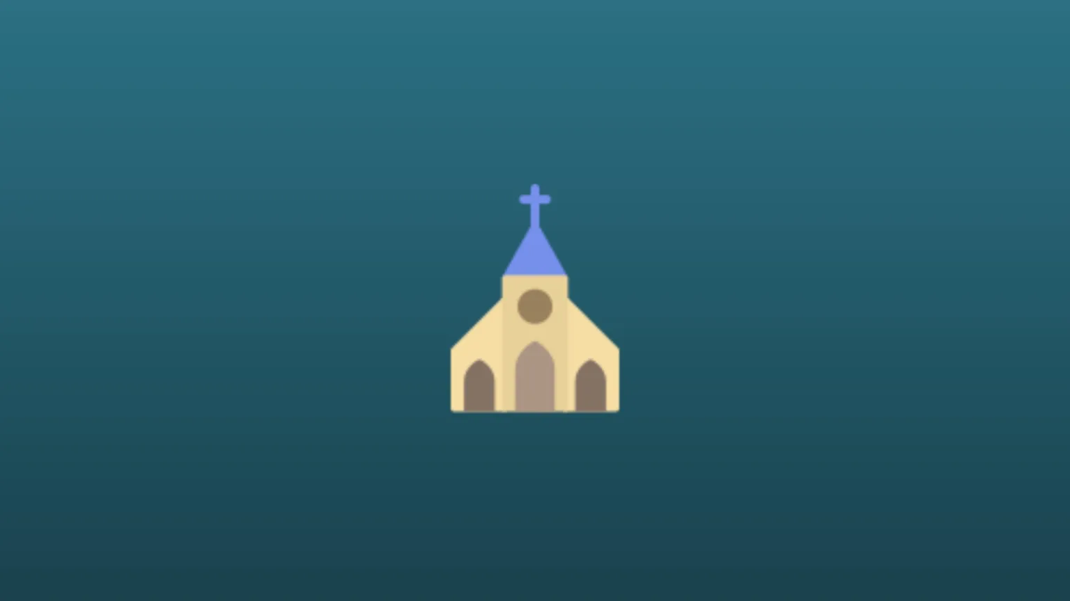 Imagem com a logomarca do Date of Catholic Easter com fundo verde