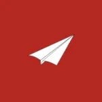 Imagem com a logomarca do Paperwork com fundo vermelho