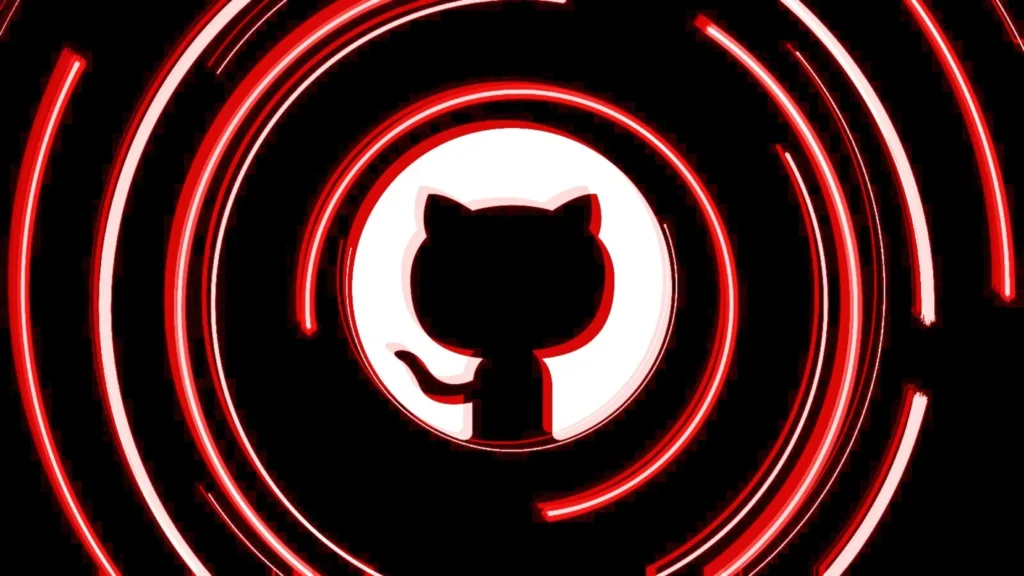 Imagem com a logo do GitHub