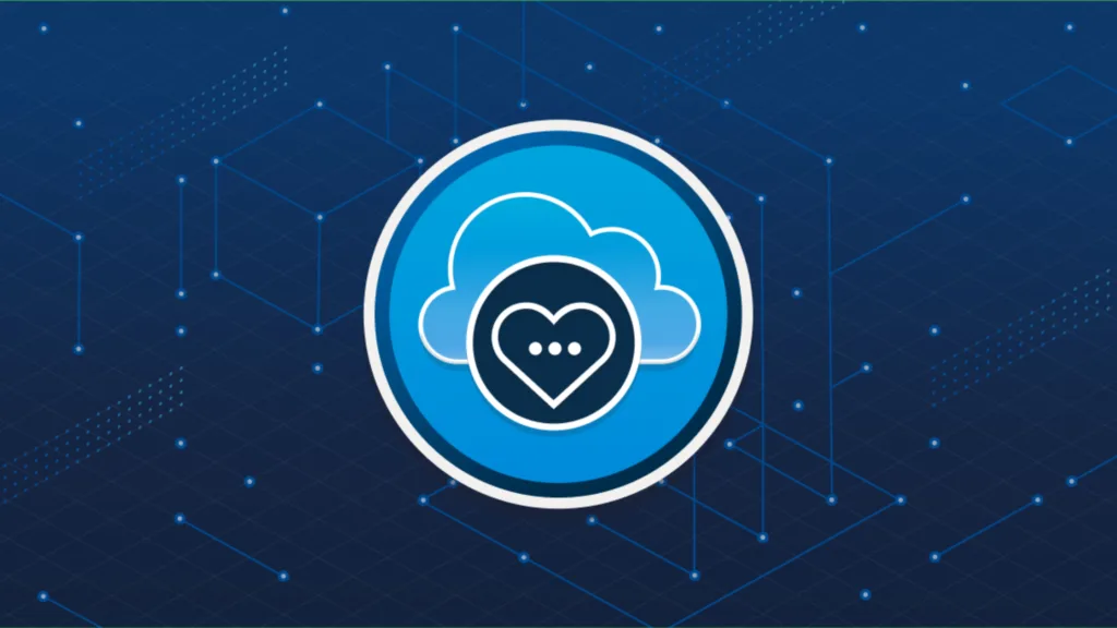 Imagem com a logomarca do Azure Health bot