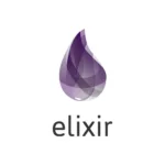 Imagem com a logomarca do Elixir