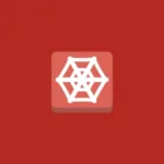 Imagem com a logomarca do Spider com fundo vermelho