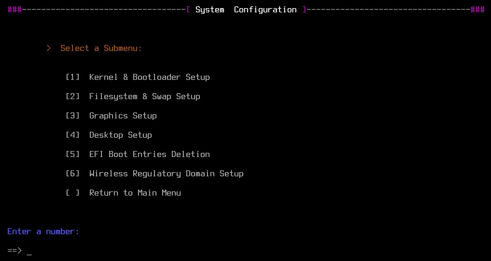 Amelia: nova ferramenta de instalação automatizada do Arch Linux baseada em bash 2 SdmczFmO instalador amelia