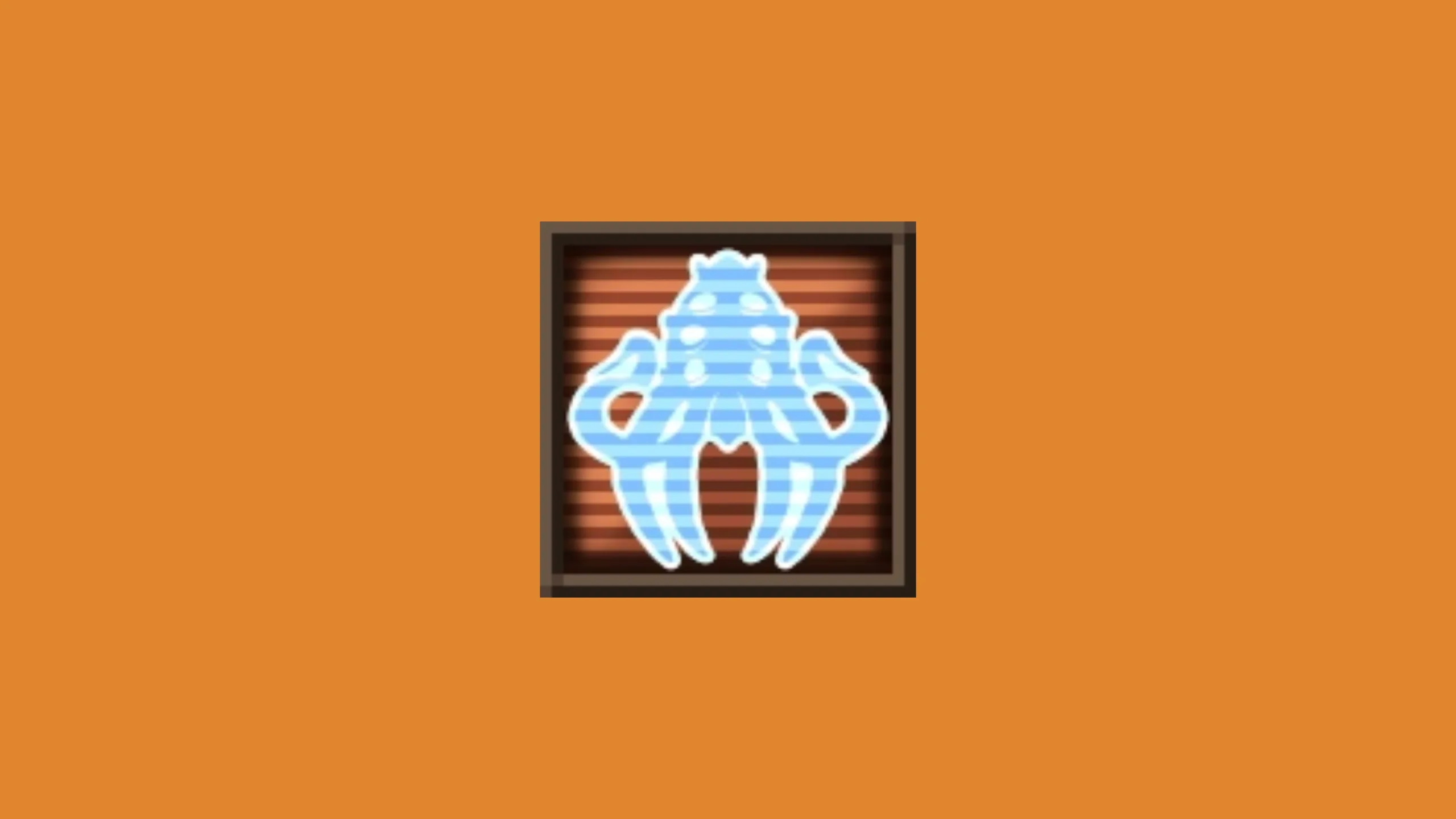 Imagem com a logomarca do Librequake com fundo laranja