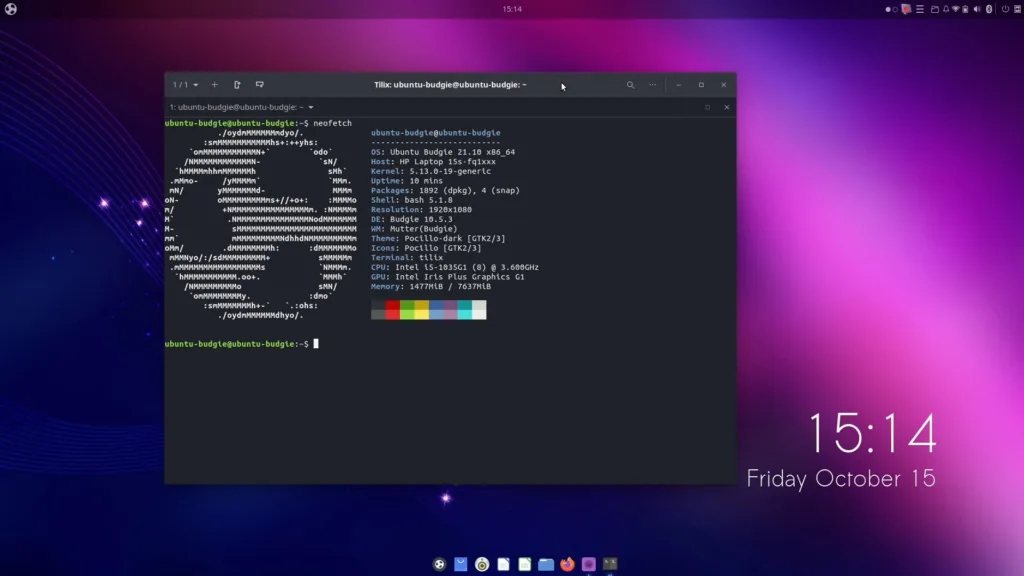 Ubuntu Budgie Modern Desktop - "Ambiente de desktop moderno Budgie no Ubuntu Budgie"