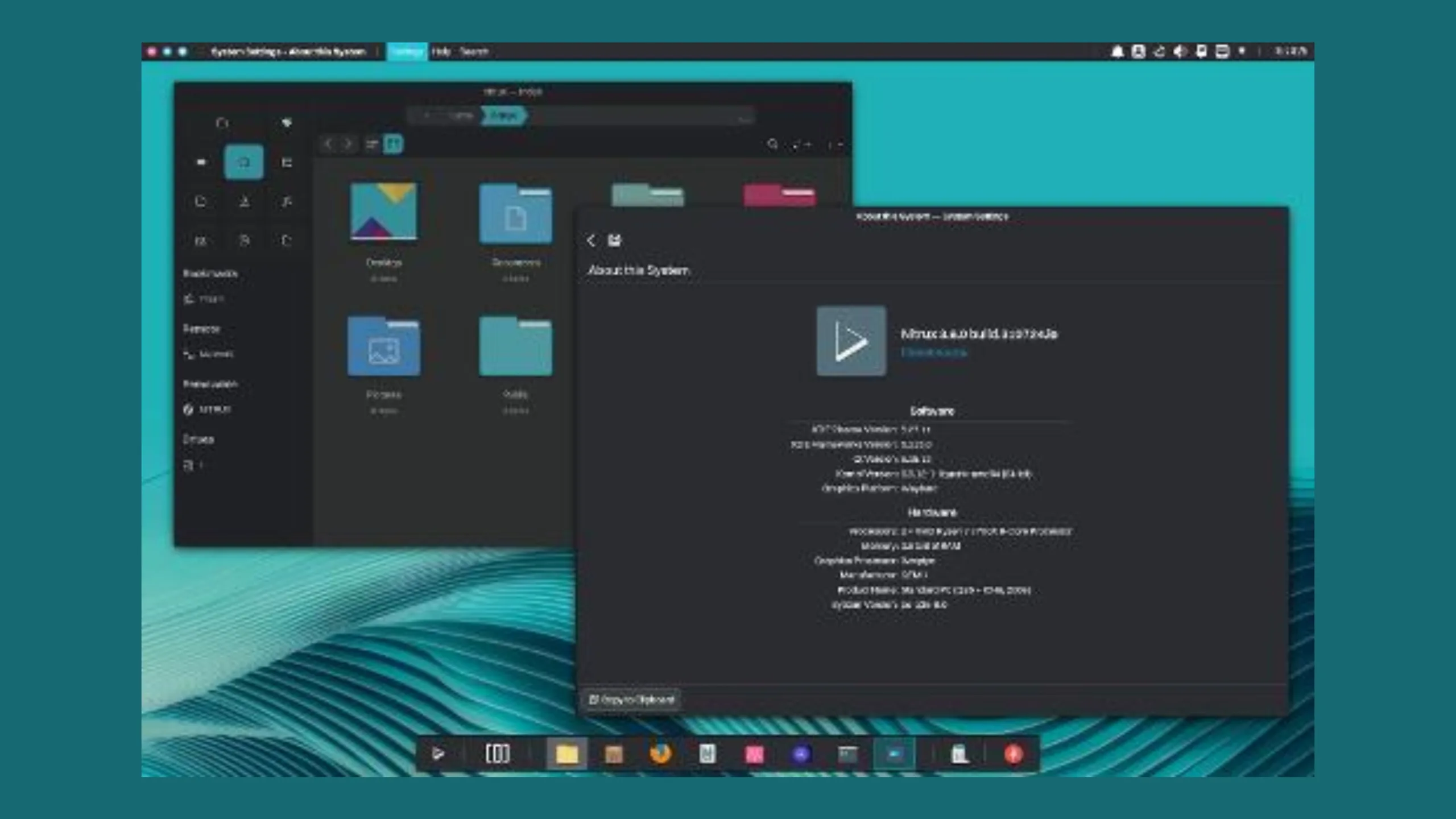 Systemd-Free Nitrux 3.6 é lançado com algumas novidades! 2 Imagem com a inteface do Systemd-Free Nitrux 3.6