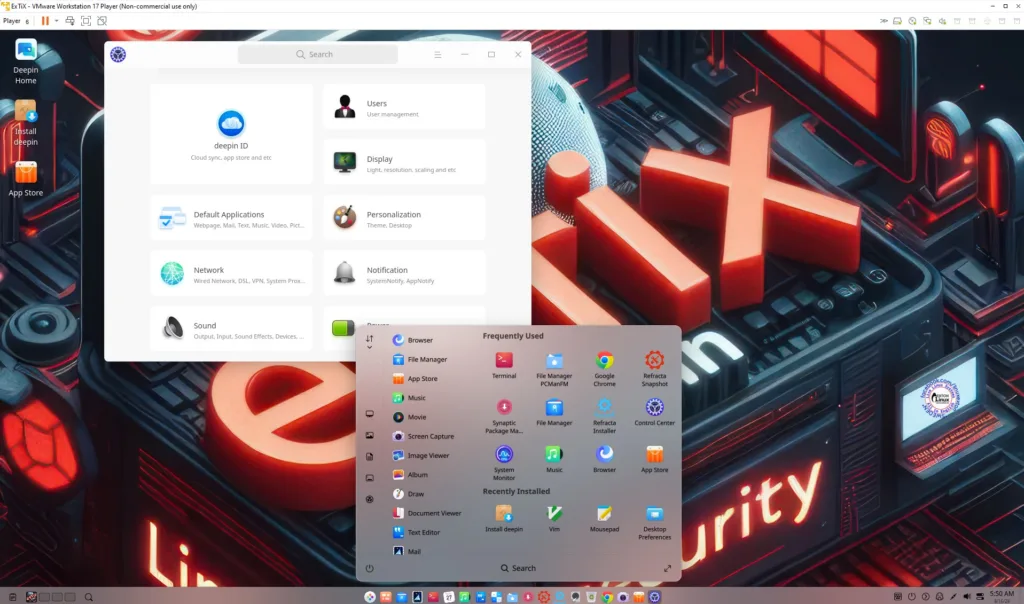 Descubra o ExTiX Deepin 24.8, baseado no Deepin 23 stable. Com kernel 6.10.3 e Refracta Snapshot, esta versão oferece uma experiência Linux estável, personalizável e ideal para backup.