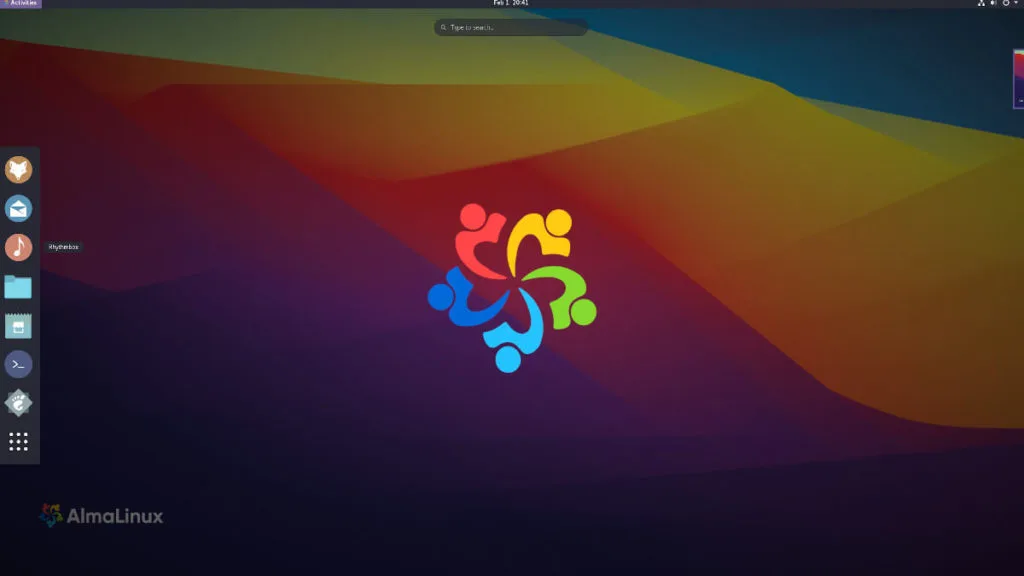 AlmaLinux Desktop - "Ambiente de desktop do AlmaLinux, alternativa gratuita ao RHEL"