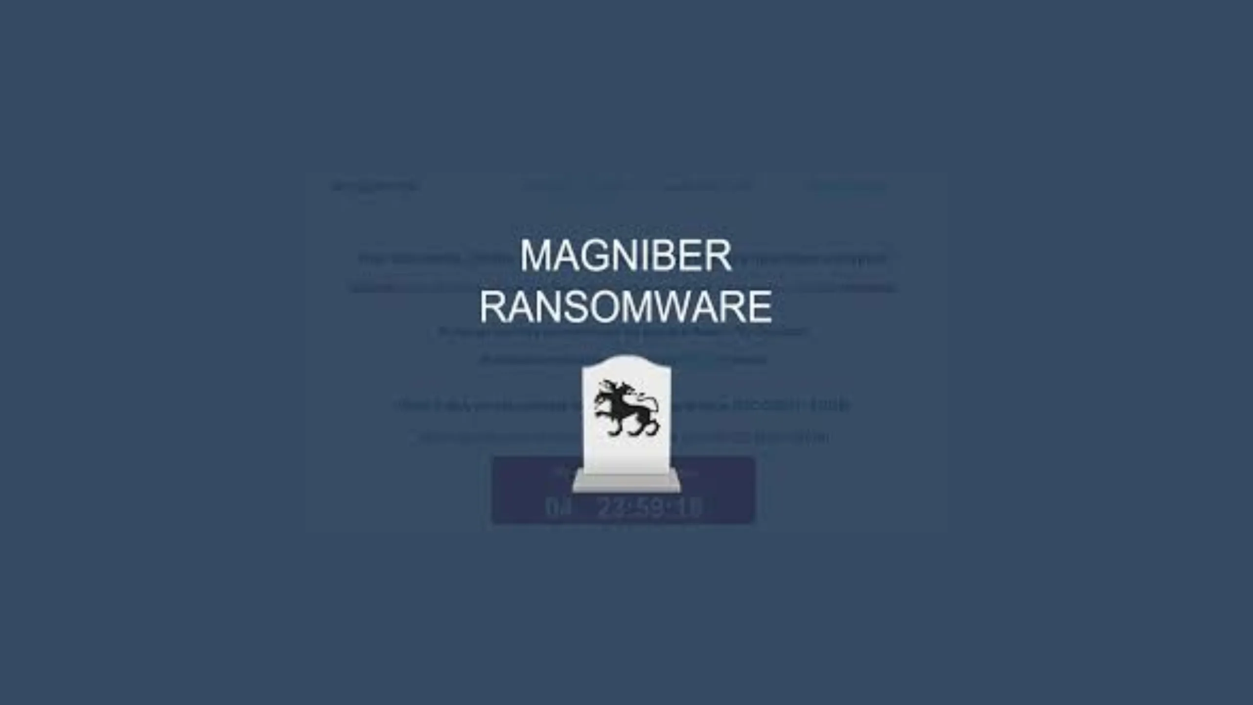 Imagem com o nome do Magniber