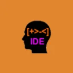 Imagem com a logomarca do Lazfuck com fundo laranja