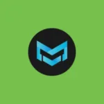 Imagem com a logomarca do Marktext com fundo verde