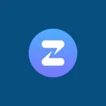 Imagem com a logomarca do Zulip com fundo azul