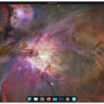 Screenshot do ambiente de desktop COSMIC da System76