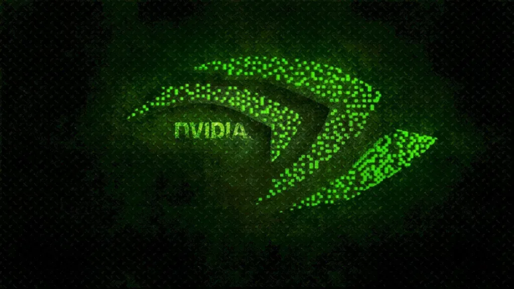 Imagem com logomarca da NVIDIA