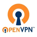Imagem com a logomarca do Open VPN