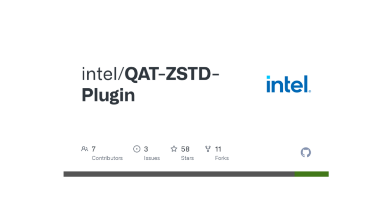 Intel lança versão 0.2 do plugin QAT com suporte ao Zstd para compressão de dados