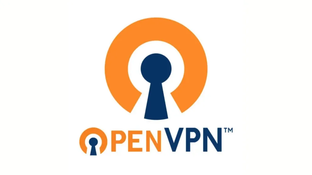 Imagem com a logomarca do Open VPN