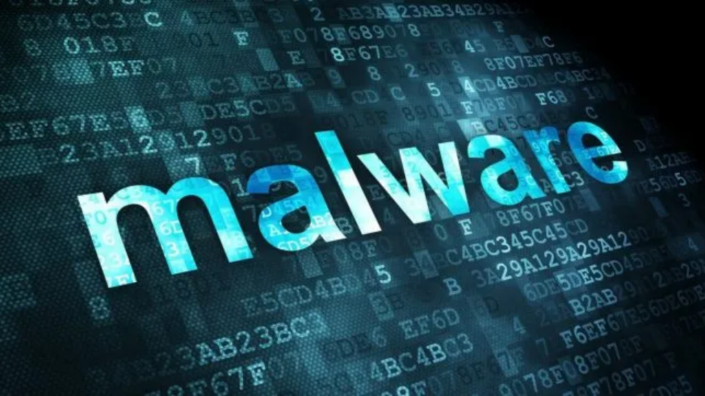 Imagem com o nome malware em destaque