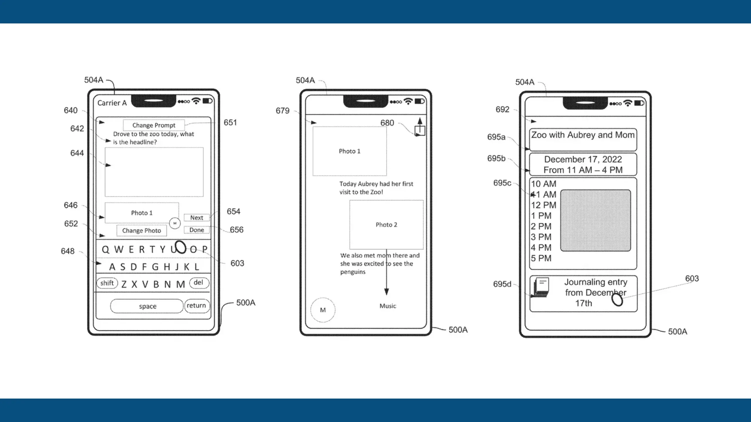Apple Intelligence pode ser usado para aumentar utilidade do aplicativo Journal 2 Imagens com celulares em preto e branco com o Apple Inteligence