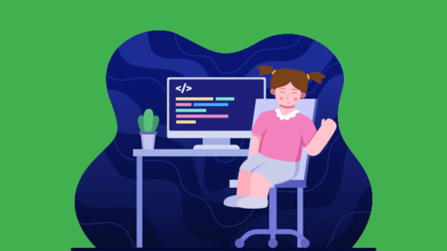 Conheça 9 das melhores ferramentas de programação para crianças 1 Imagem de criança programadora