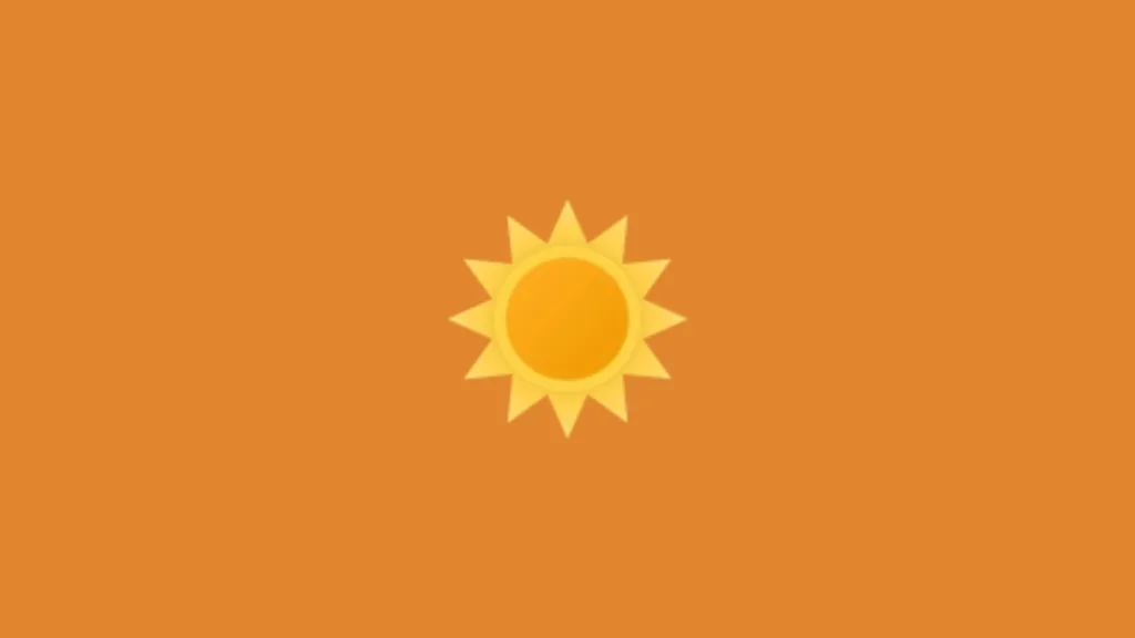 Imagem com a logomarca do GTK Meteo com fundo laranja