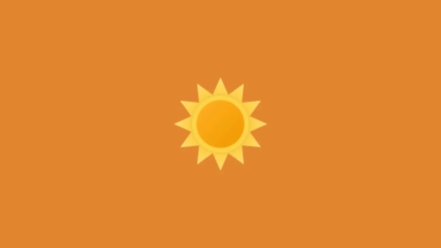Imagem com a logomarca do GTK Meteo com fundo laranja