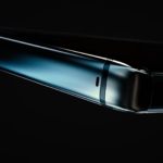 Imagem com o smartphone da Xiaomi sem botões