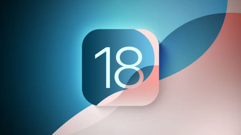 Imagem com o iOS 18