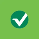 Imagem com a logomarca do Vertcoin com fundo verde