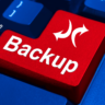 Imagem de destaque para o artigo 'Backup no Linux: ferramentas essenciais para proteger seus dados'. A imagem mostra uma tecla vermelha em um teclado com a palavra 'Backup', simbolizando a importância da proteção de dados no Linux.