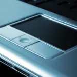 Imagem de um touchpad em um notebook
