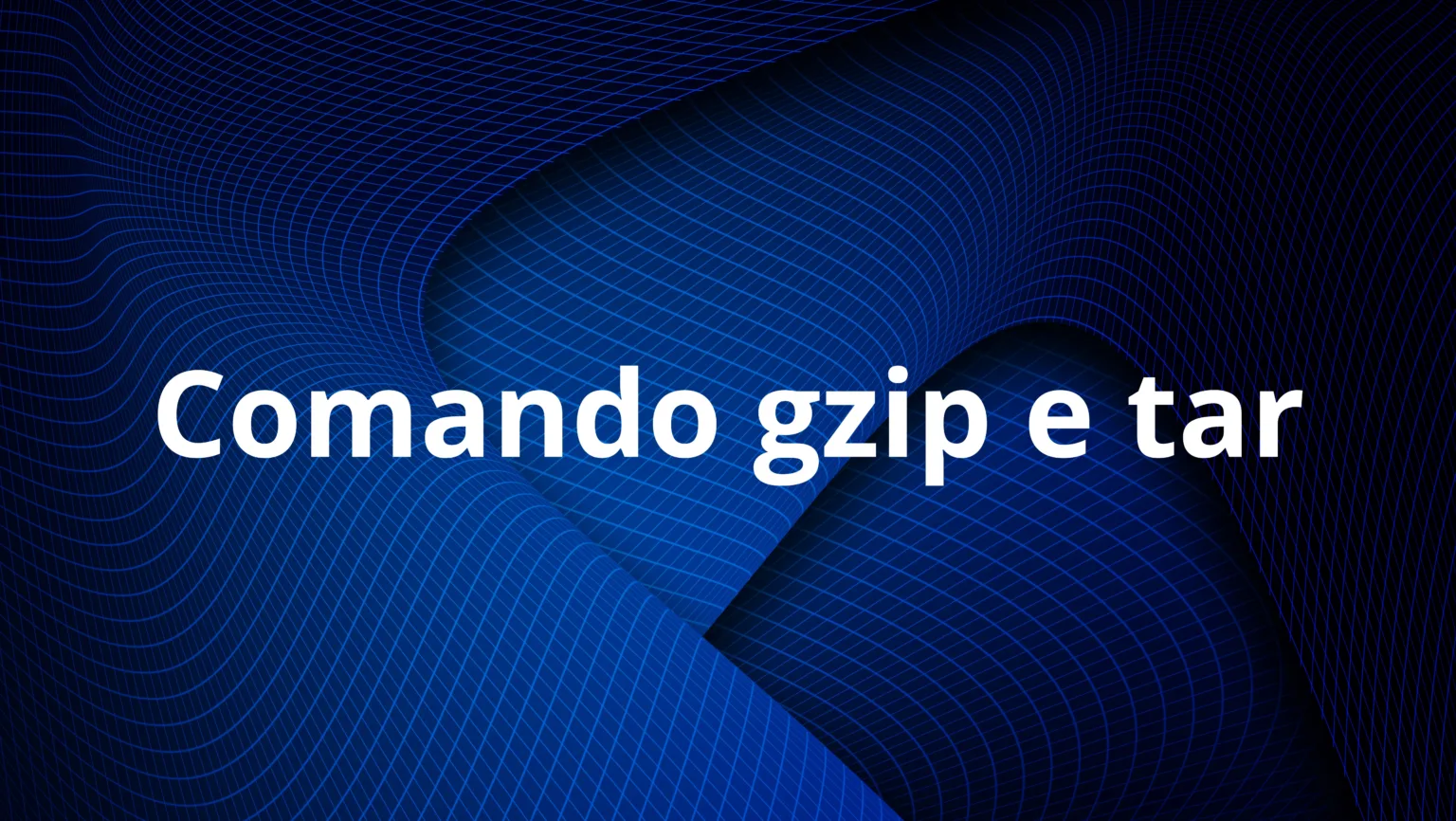 Descomplicando a compressão de arquivos no Linux com 'gzip' e 'tar' 1 Ilustração de pinguim do Linux com a palavra 'Comando gzip e tar' em fundo de código digital, representando o uso dos comandos gzip e tar para compressão de arquivos no Linux